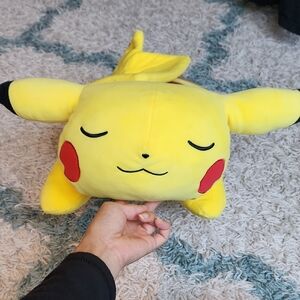 Pikachu Pokemon Sleeping Pillow Buddy GUC